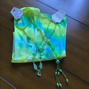 Tie-Dye New Racerback Tank Top.